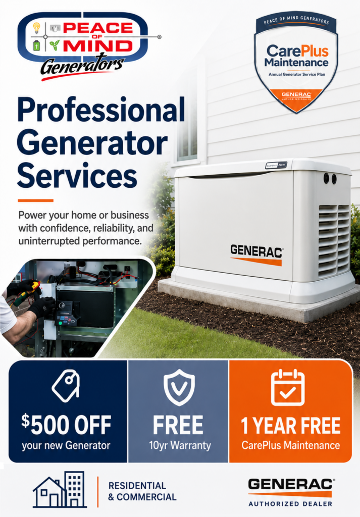 New Generator Installation Promo