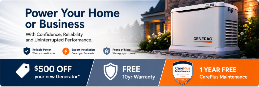 Promotion $500 Off, 10 Year Warranty, 1Yr CarePlus Maintenance